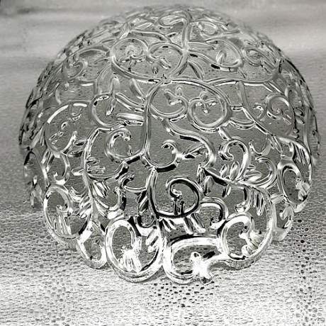 Decorative Round Bowl(Silver Colour)